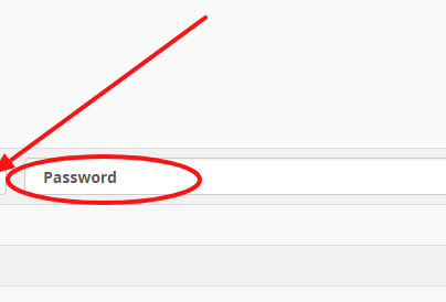 import the Email password