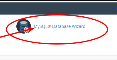 Select database wizard