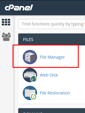 File manager 