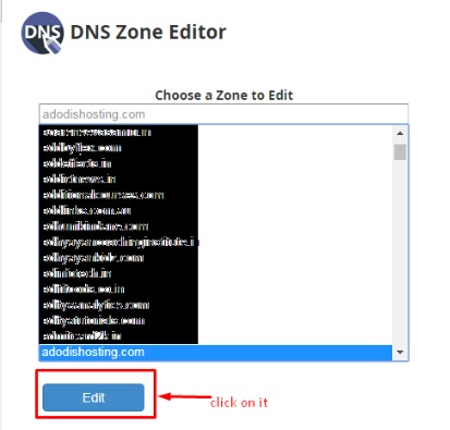 Choose DNS name Choose DNS name