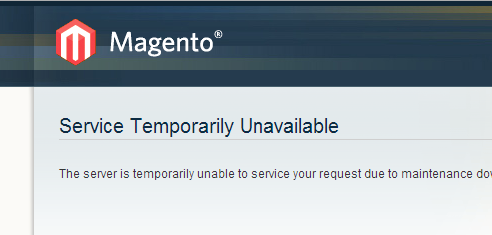 Magento Service Unavailable