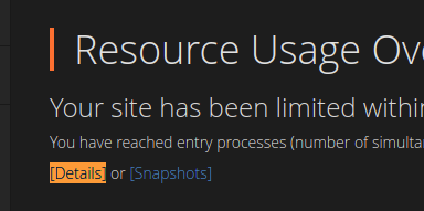 cPanel CPU Usage Two