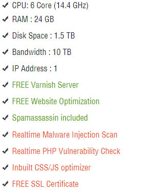 dedicated server hosting india