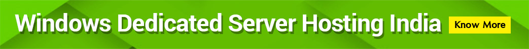windows dedicated server hosting India