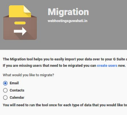 one you want to migrate