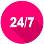 24/7 Immediate Support 24/7 Immediate Support
