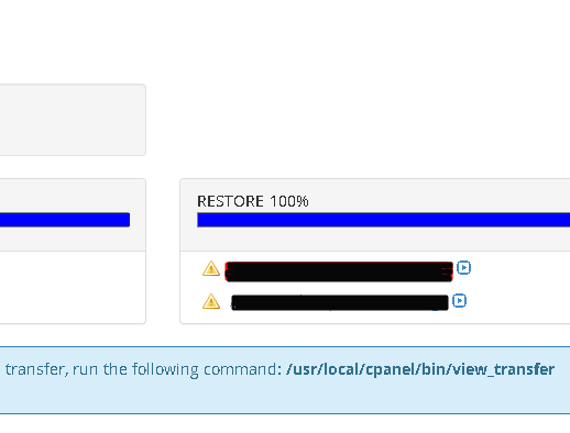 Remote root account transfer