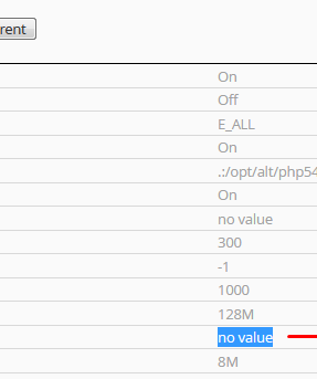 open basedir value