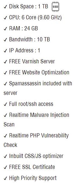 dedicated servers in india unmanaged dedicated server